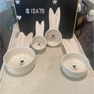 Whimsical Cupboard Bunny Measurement cups